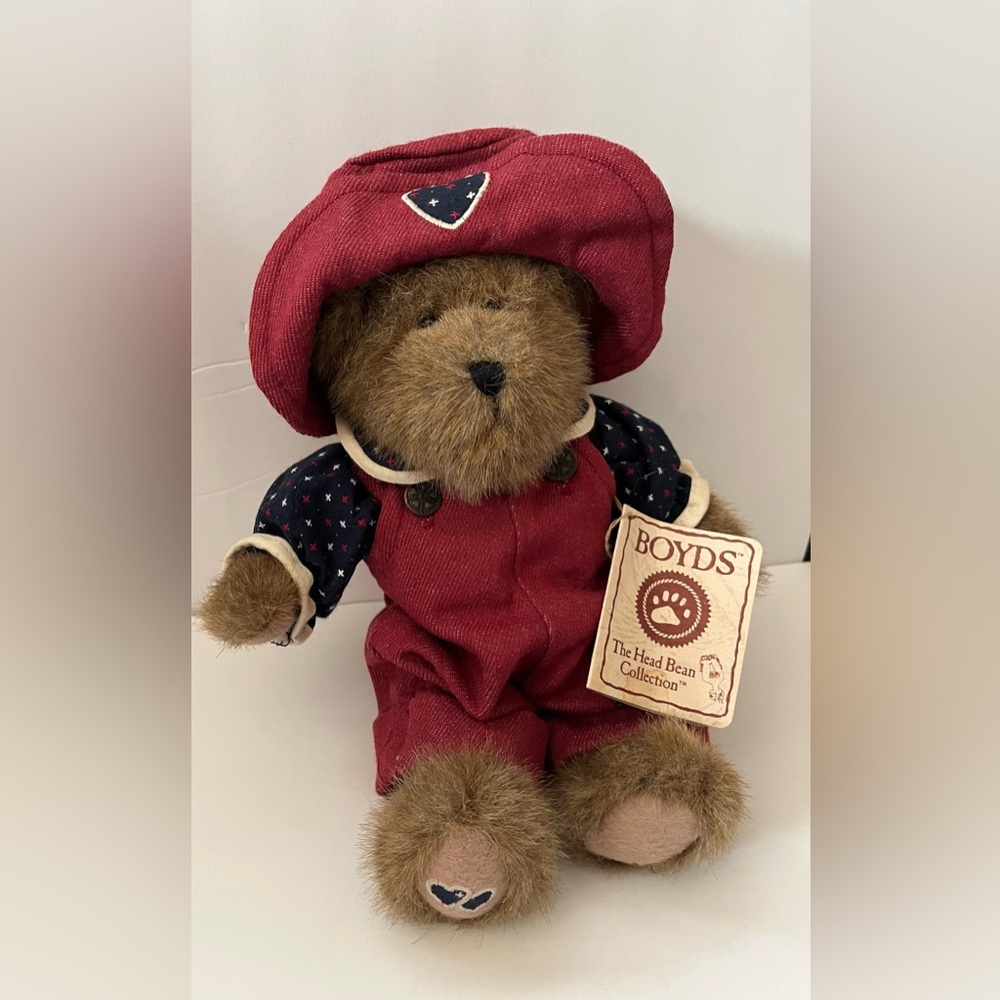 BOYDS BEAR COLLECTION RETIRED #904082 MAGGIE B. BEARHEART 10” Length